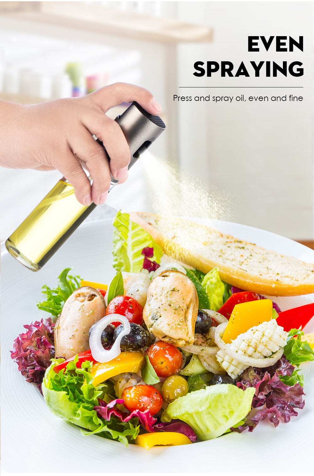 Daris Life Olive Oil Sprayer - Shop best Mops Sets with Bucket, Kitchen tools and more online | DarisLife