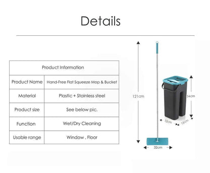 Daris Life Mop Set with Bucket - Shop best Mops Sets with Bucket, Kitchen tools and more online | DarisLife