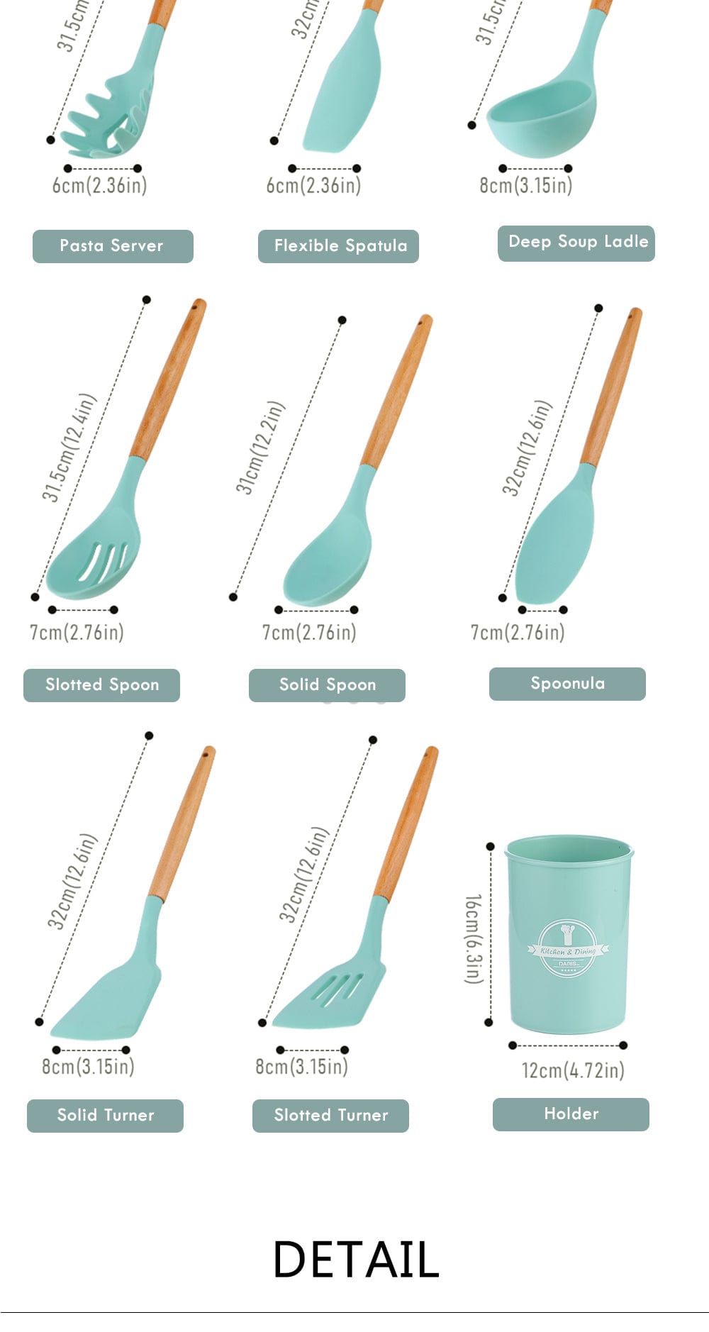 Daris Life Silicone cooking Tools - Shop best Mops Sets with Bucket, Kitchen tools and more online | DarisLife