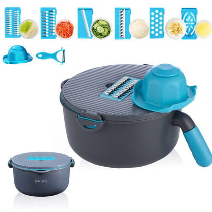 Daris Life Multifunctional Vegetable Cutter Drain Basket - Shop best Mops Sets with Bucket, Kitchen tools and more online | DarisLife